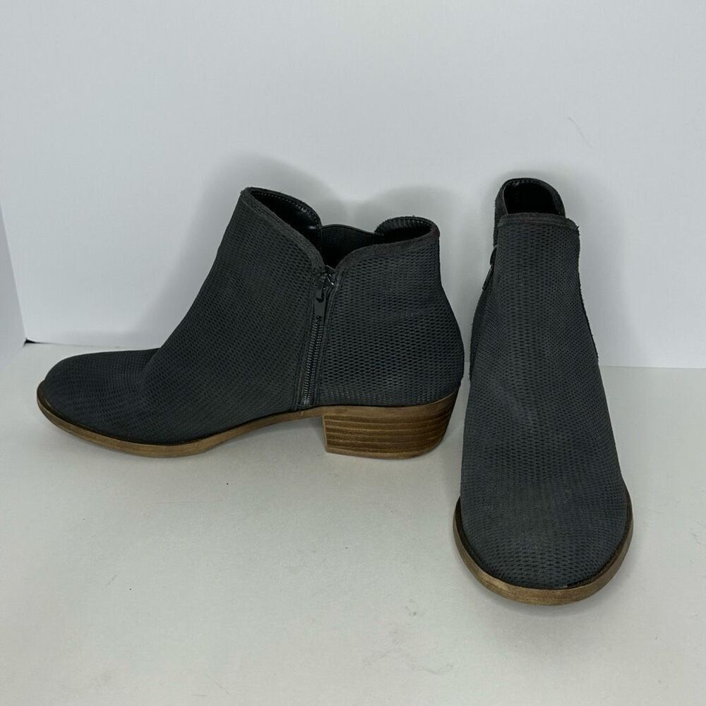 Kensie Gerona Ankle Boots Gray | Women Size 8.5